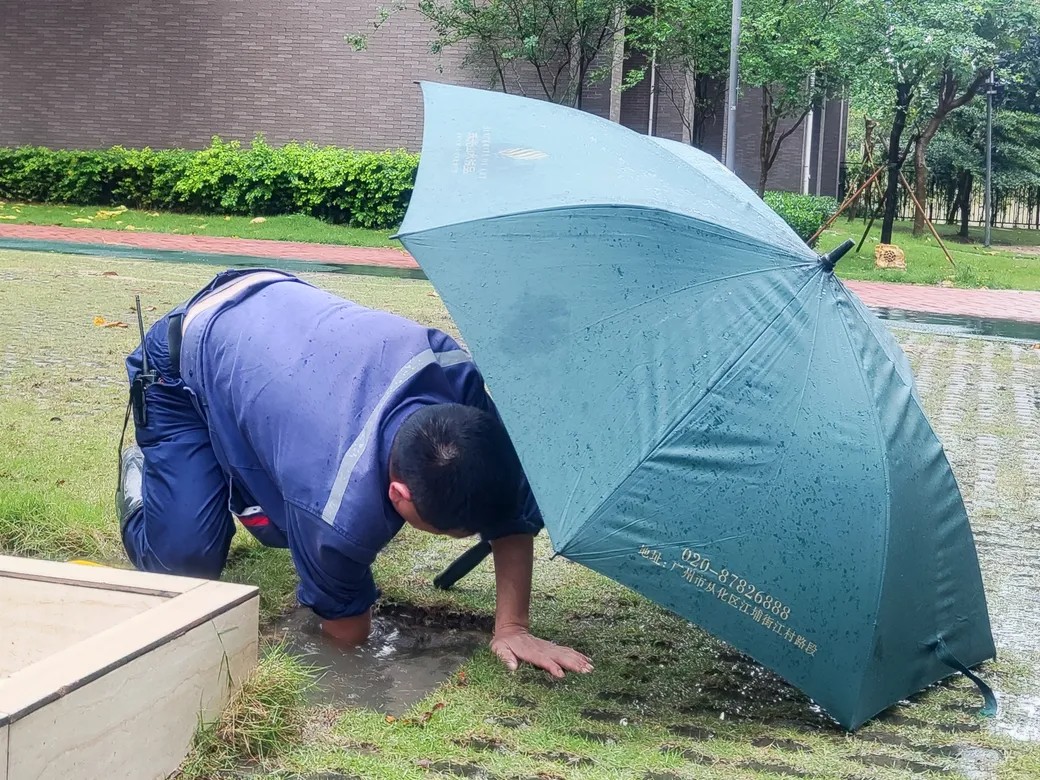 暴雨来袭 | 珠光物业人“汛”速行动，全力以赴为小区撑起“安全保护伞”